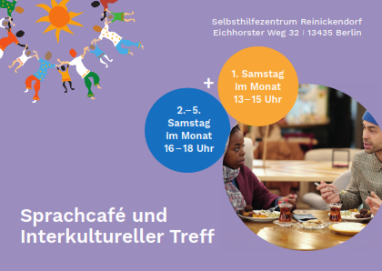 Sprachcafé und interkultureller Treff Flyer